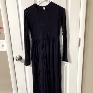 Empire waist, maxi dress